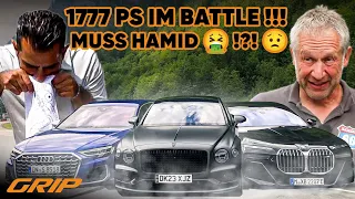 LUXUS-POWER-Limo-3🤜🤛💥!!!🔥Niki & Hamid: Bentley vs. Audi vs. BMW 🤜 😲🏁🏎️ I GRIP