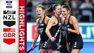 New Zealand v Great Britain | Week 4 | Women's FIH Pro League Highlights