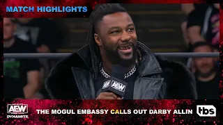 Sting Returns With Darby Allin to Battle Mogul Embassy | AEW Dynamite | TBS