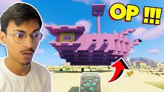 Minecraft, But Ores Spawn OP Structures....