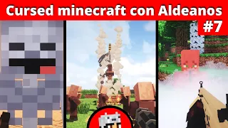 Cursed Minecraft pero los Aldeanos piensan! #7