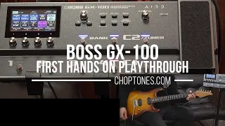 Boss GX-100 | First Hands On Playthrough Demo
