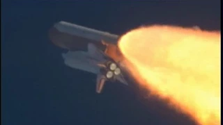 Space Universe Atlantis Launches on Mission STS-122 by NASA