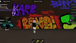 Massive Graffiti Wall  - Roblox Spray Paint