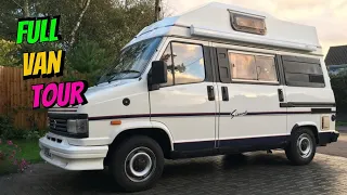 FULL VAN TOUR - Talbot Express Sienna 1993