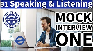 ESOL B1 English Speaking and Listening Mock Test One | London PCO application | Citizenship Course