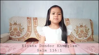 Psalms 116:1 | Eliana Dondor Khonglam