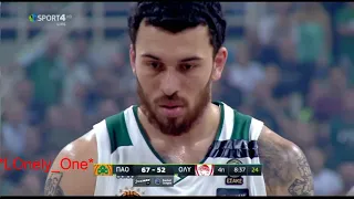 Παναθηναϊκός - Ολυμπιακός 84-70 FULL highlights δεύτερου μέρους(GAME 5)FINAL