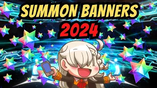 Fate Grand Order | All Summon Banners For 2024 - FGO NA/Global Ver.