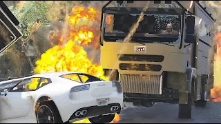 GTA 5 MONSTROUS BRICKADE CRASHES - IMPACT COMPILATION #20