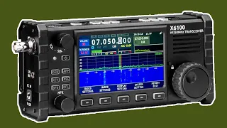 Xiegu X6100. Small HF SDR transceiver. Overview.