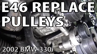 BMW E46 Pulley Replacement DIY