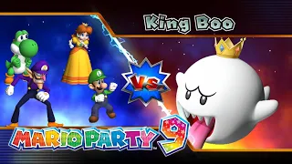 Mario Party 9 - Boss Rush // Luigi, Daisy, Waluigi, Yoshi [Master Difficulty]