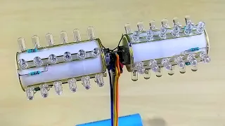 Amazing Electronic Project Using DC Motor | DJ Light