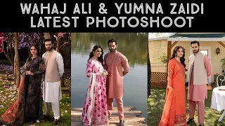 Wahaj Ali & Yumna Zaidi Latest Photoshoot|Dress Collection MH