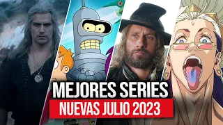 ESTRENOS de Series en JULIO 2023 en HBO Max, Netflix, Prime Video, Apple Tv +