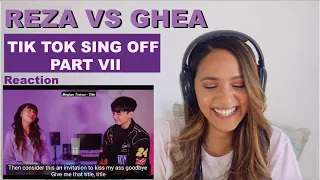 REZA - SING-OFF TIKTOK SONGS PART 7 "Purple Raincoat" vs Ghea Indrawari | REACTION!!