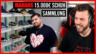 Max REAGIERT auf Mahan´s 15.000€ Schuhe Sammlung