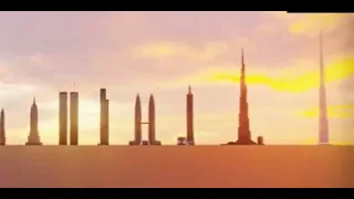 EVOLUTION of WORLD'S TALLEST BUILDING: Size Comparsion (1901-2022)