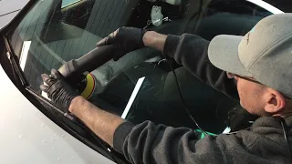 How To Remove Etching, Scratches, Imperfections From Windscreens/Glass!