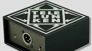 Telefunken TDA-1 - What Does it Sound Like? BASS EDITION