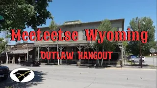 Meeteetse Wyoming Old West  Town