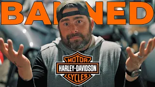 I GOT BANNED FROM A HARLEY DAVIDSON DEALERSHIP!!!