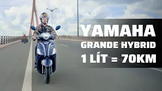 Kiểm chứng mức tiêu thụ xăng Yamaha Grande Hybrid: xưa rồi quan niệm xe ga thì hao xăng!