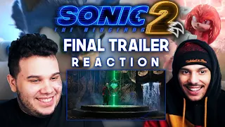 Sonic the Hedgehog 2 Movie Final Trailer REACTION