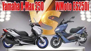 2022 Yamaha X-Max 250 vs 2022 WMoto 250i