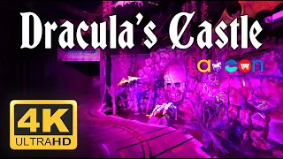 Dracula's Castle (4K Extreme Low-Light) POV - Lagoon Amusement Park