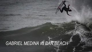 Gabriel Medina vs Bar Beach this afternoon