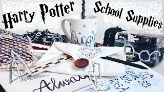 DIY Harry Potter School Supplies & Organisation Ideas! 10 Easy Crafts for Back to School || Adela