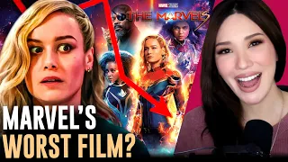 BOX OFFICE BOMB! The Marvels Is The WORST Of The MCU (Review)