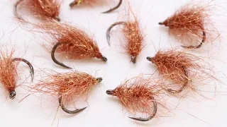 Fly tying lesson, Step by step how to tie the Seatrout fly: Copper bug