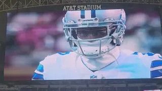 Dallas Cowboys vs Seattle Seahawks pregame countdown 8/26/22