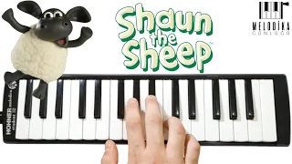 KOYUN SHAUN 🐑 Minika Çizgi Film Müziği || Melodika Notaları (Shaun The Sheep Song )