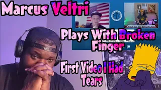 Marcus Veltri | Plays Piano With A Broken Finger | Reaction | Yup I got Emotional ❤