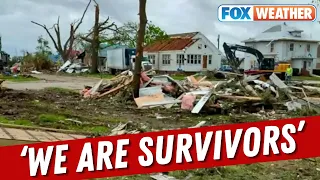 'We Are Survivors, Not Victims': Iowa Couple Recounts Surviving EF-4 Tornado With Their Children