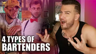 Bartender Reacts To Charlie Berens "4 types of bartenders"