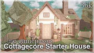 Bloxburg - Cottagecore Starter House Speedbuild (no gamepasses)