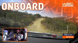 FULL 35KM STAGE - SS21 Evans/Martin | WRC Guanajuato Rally México 2023