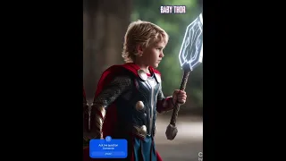 Avengers But Baby|🥰 So Cute|#shorts #avengers #viral