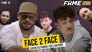 XAYOO vs FRANIO | FAME MMA FACE 2 FACE (BOXDEL, DIS, RAFONIX, GOATS, BITA ŚMIETANKA v2)