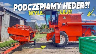 Podczepiamy HEDER!🌾Ursus Elektryk?🚜Wyleciał cały olej! NIEMENÓWKA#50