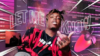 Juice WRLD - Let Me Know *99% ACCURATE REMAKE* prod. Divinity Beats w/ FLP