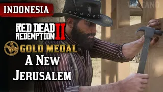 Red Dead Redemption 2 PS4 - Misi #101 - A New Jerusalem - [GOLD MEDAL] INDONESIA