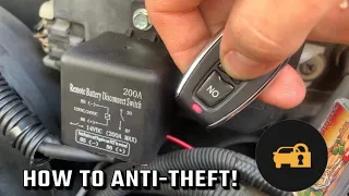 HOW TO STOP THE KIA BOYS! Anti-Theft For All Vehicles Without Losing ECM Memory