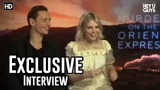 Lucy Boynton & Sergei Polunin | Murder on the Orient Express Exclusive Interview