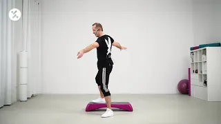 STEP AEROBIC 134 / Sebastian Piatek / FITNESSSCHOOL.TV